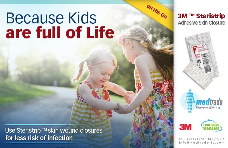 Because Kids are full of Life, 3M Steristrip on the go