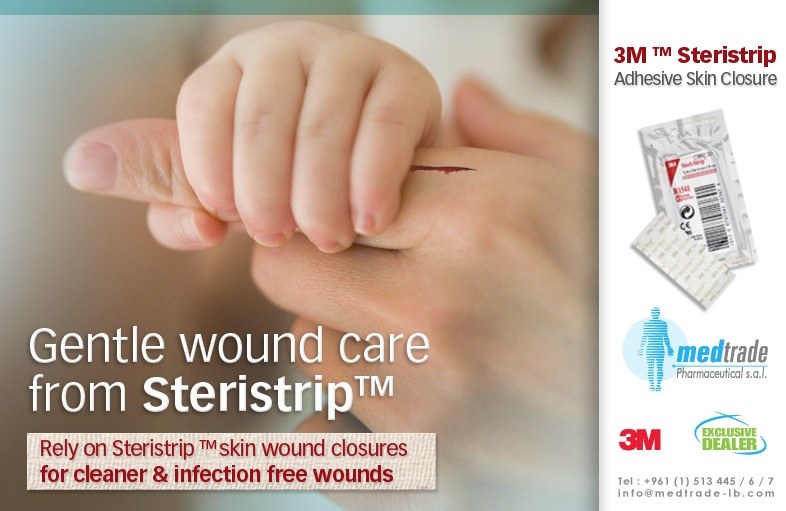 Gentle wound care from Steristrip