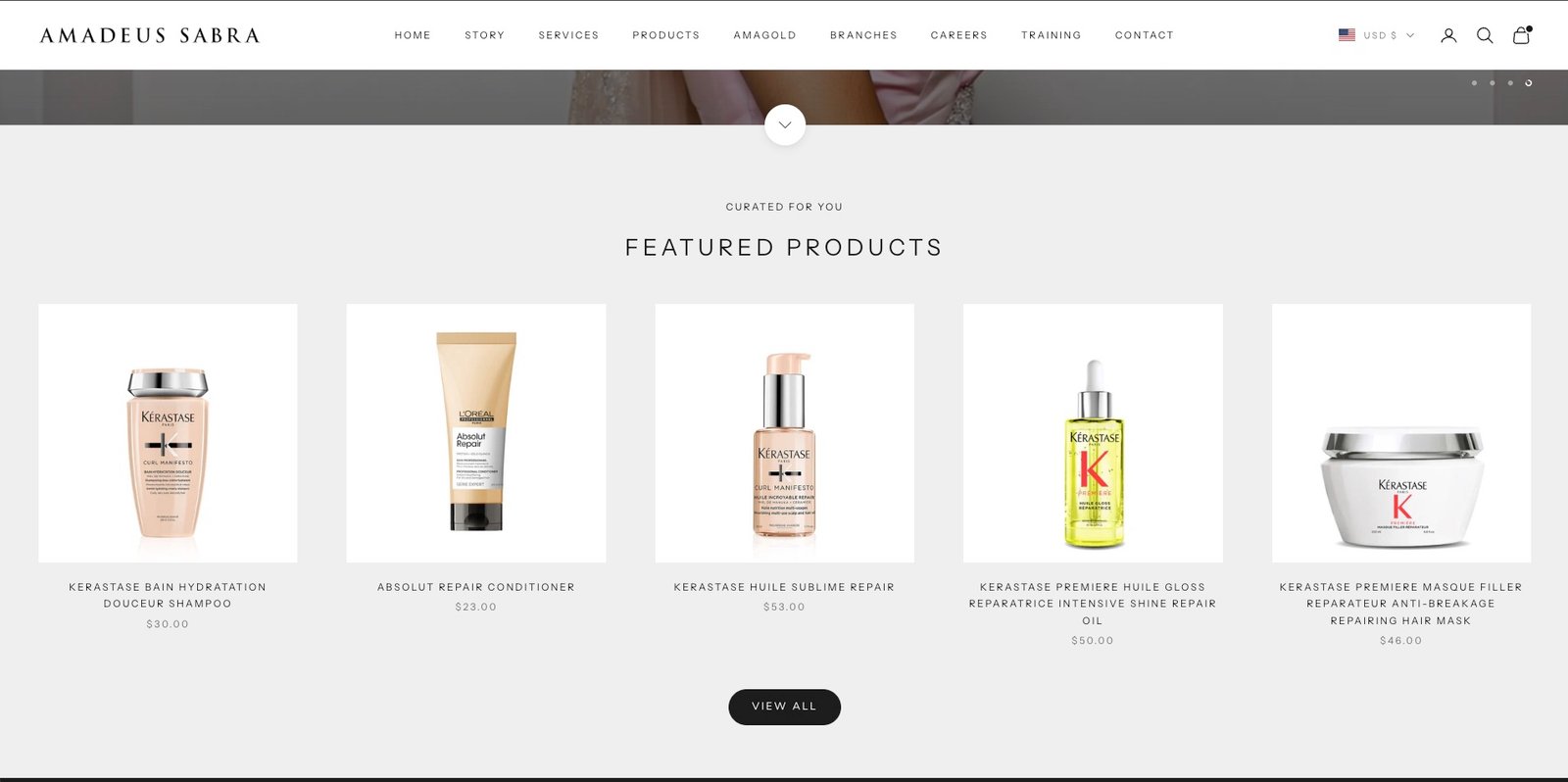 Produits capillaires en vedette