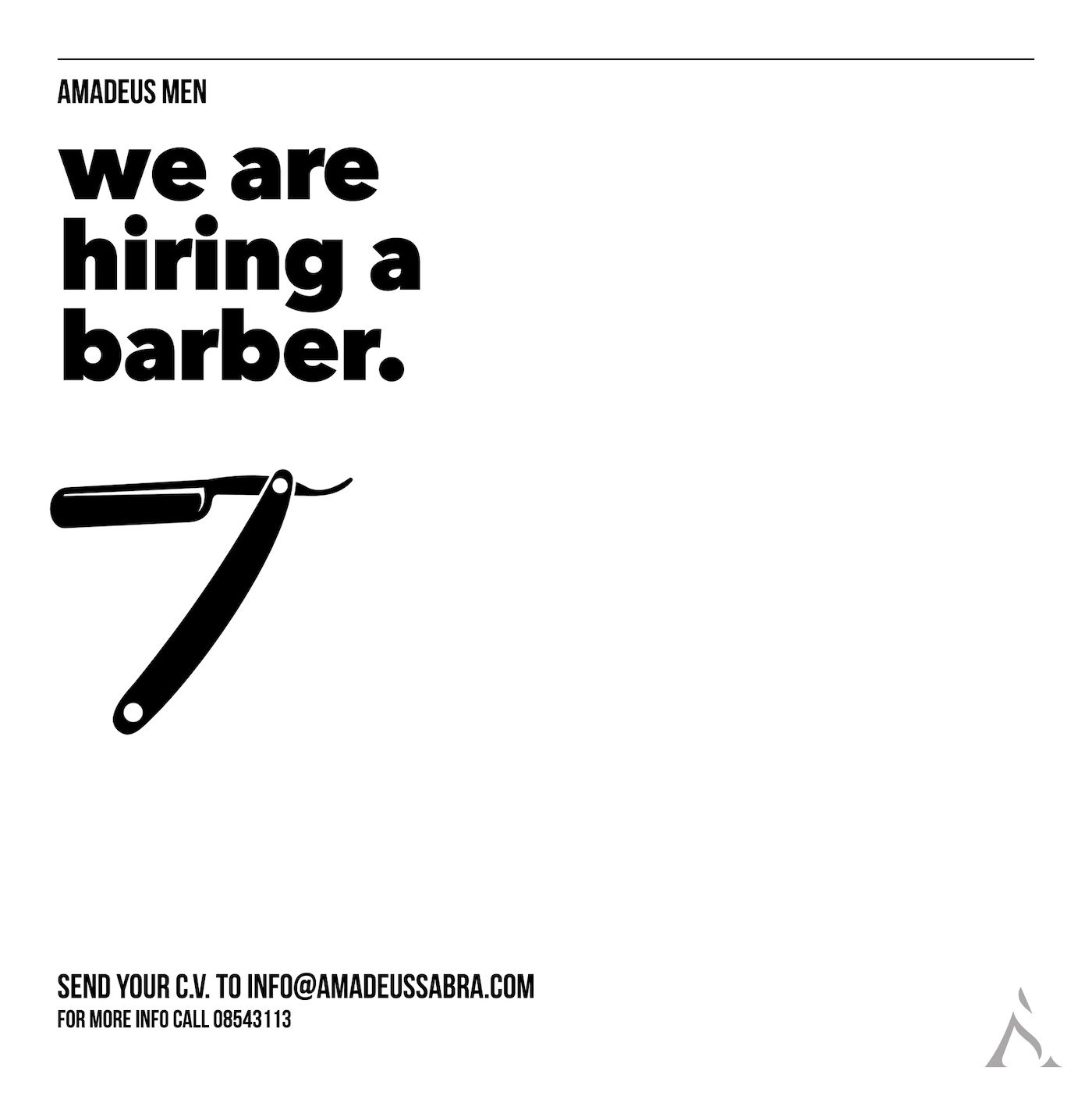 Publicité de recrutement