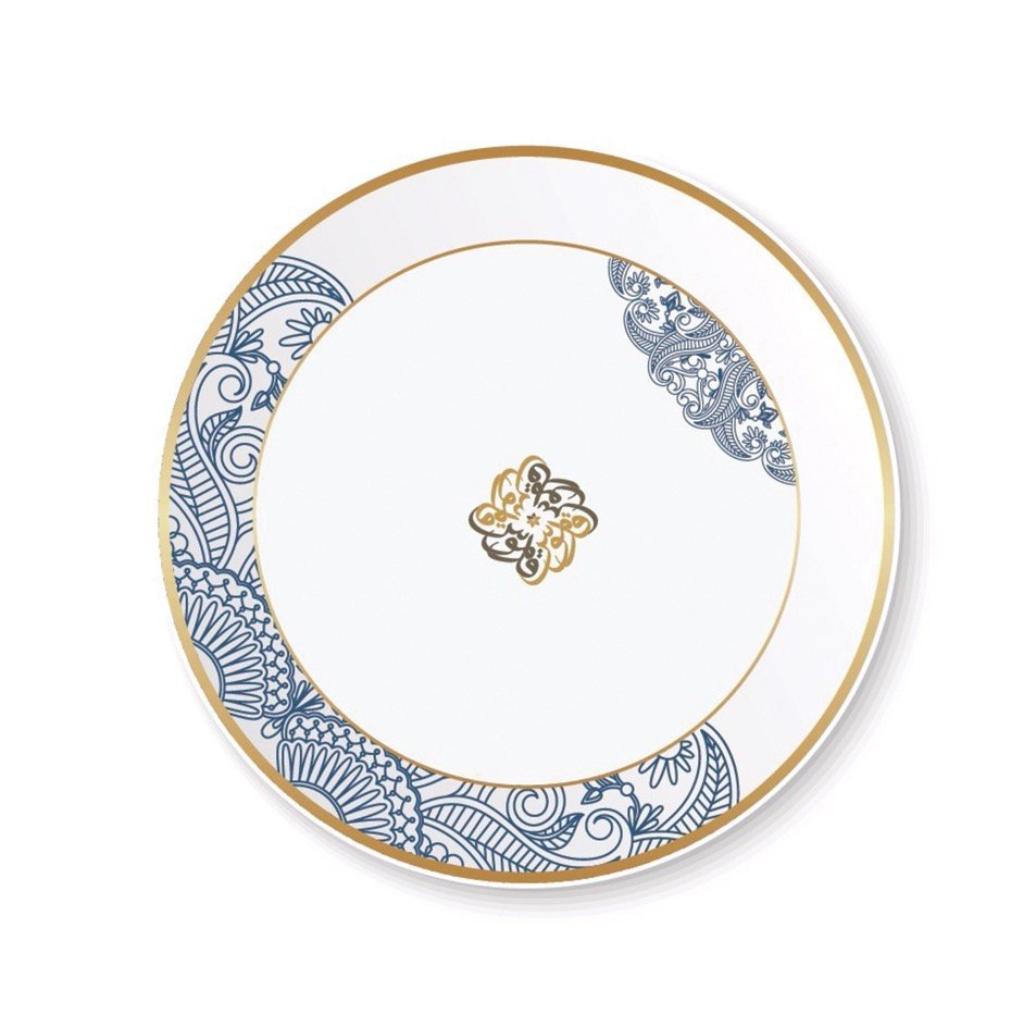 Une assiette au design personnalisé