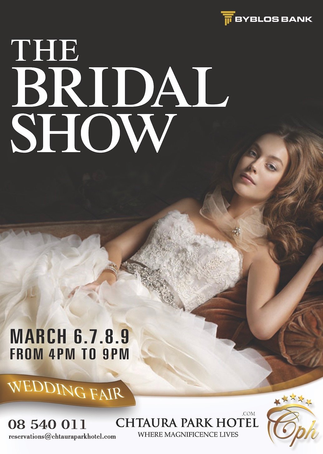 Dépliant promotionnel du Bridal Show