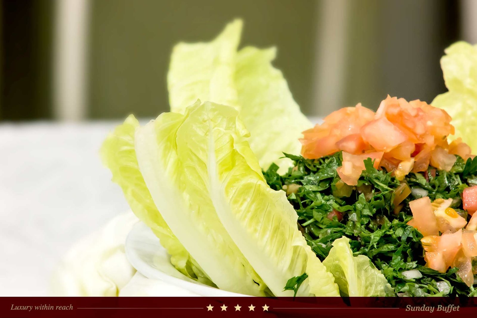 Photographie de tabbouleh vibrant