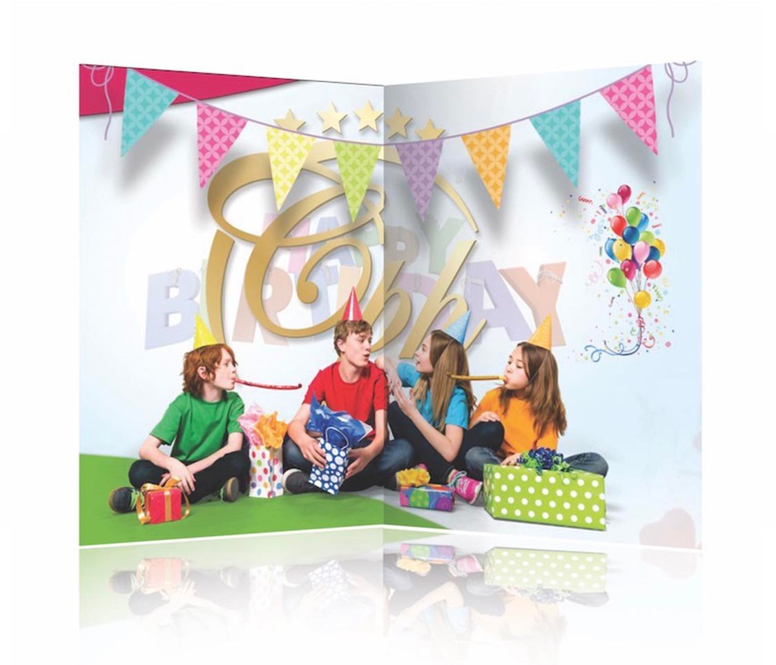 Design de menu enfant