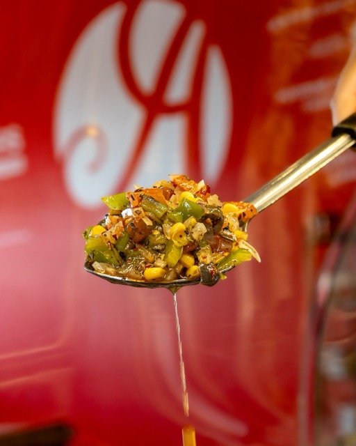 Photographie Amir — wraps, salades et détails