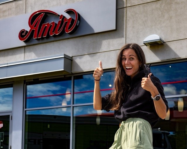 Photographie Amir — wraps, salades et détails