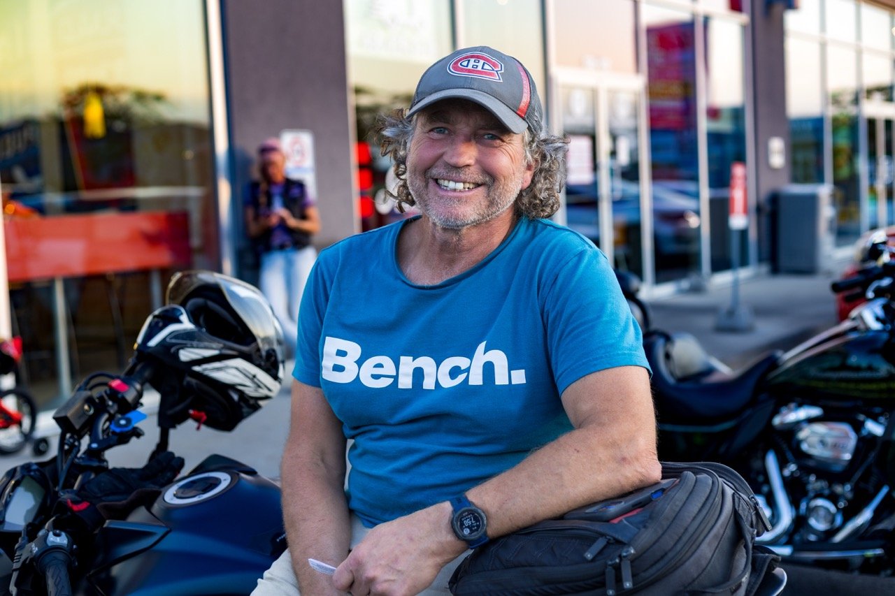 Participant saisi sur le vif