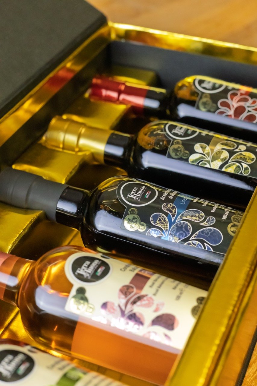 Étalage de produits variés