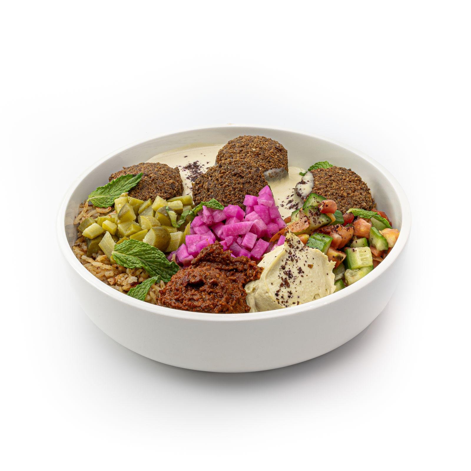 Bol de nourriture avec marque