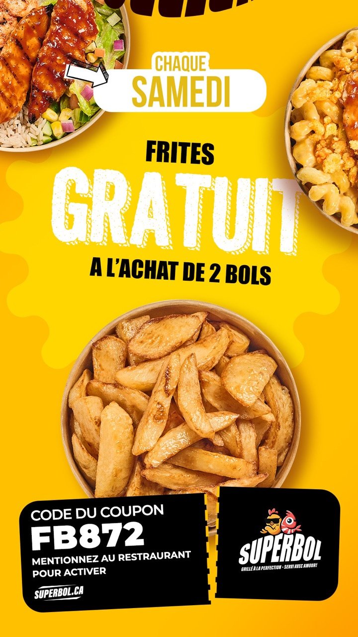 Story frites gratuites