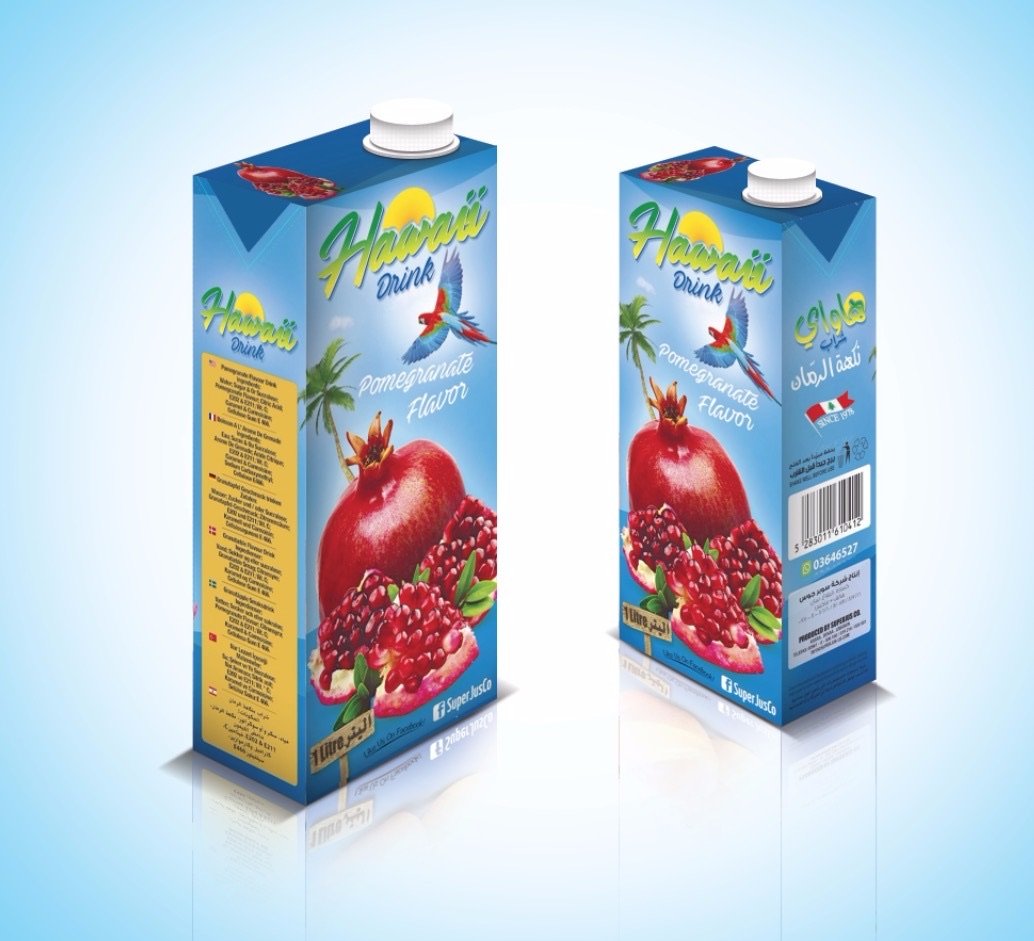 Emballage de jus 1 litre