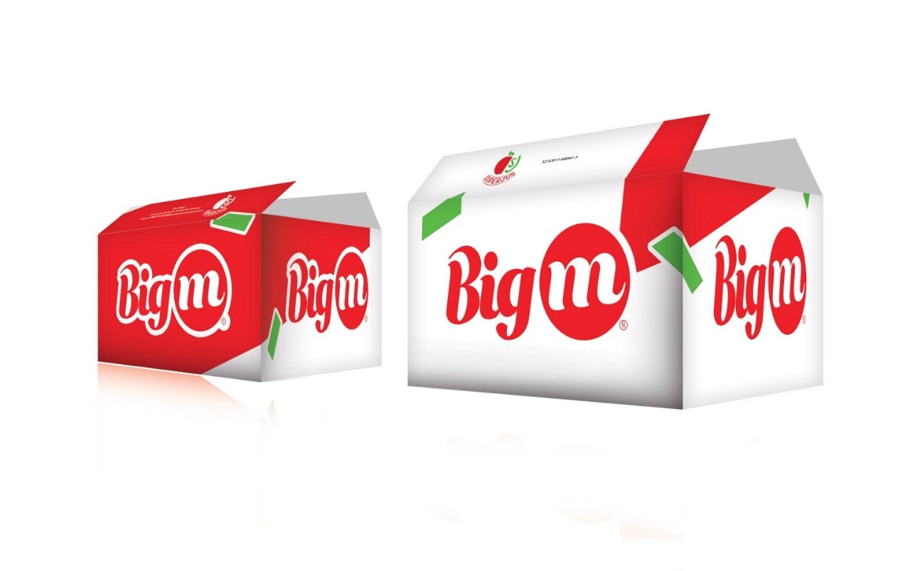 Design de la boîte Big M