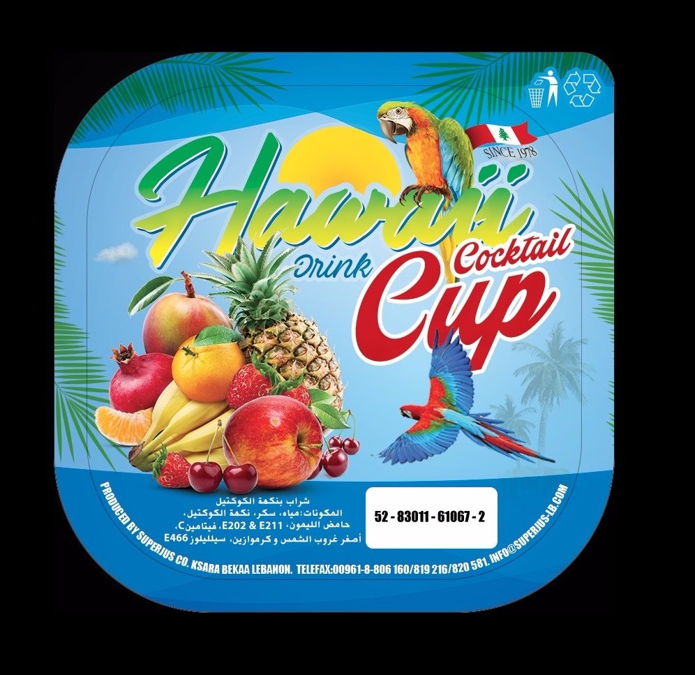 Couvercle de verre cocktail