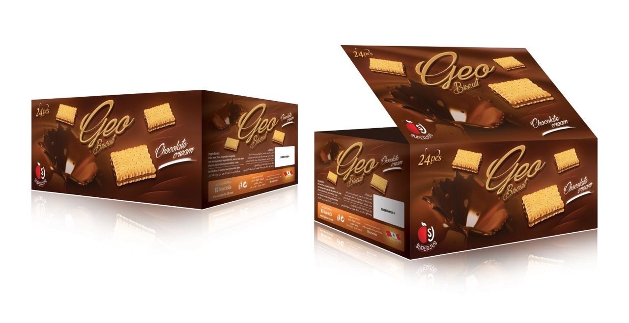 Emballage de biscuits Geo