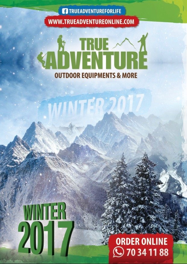 Couverture du catalogue d'hiver