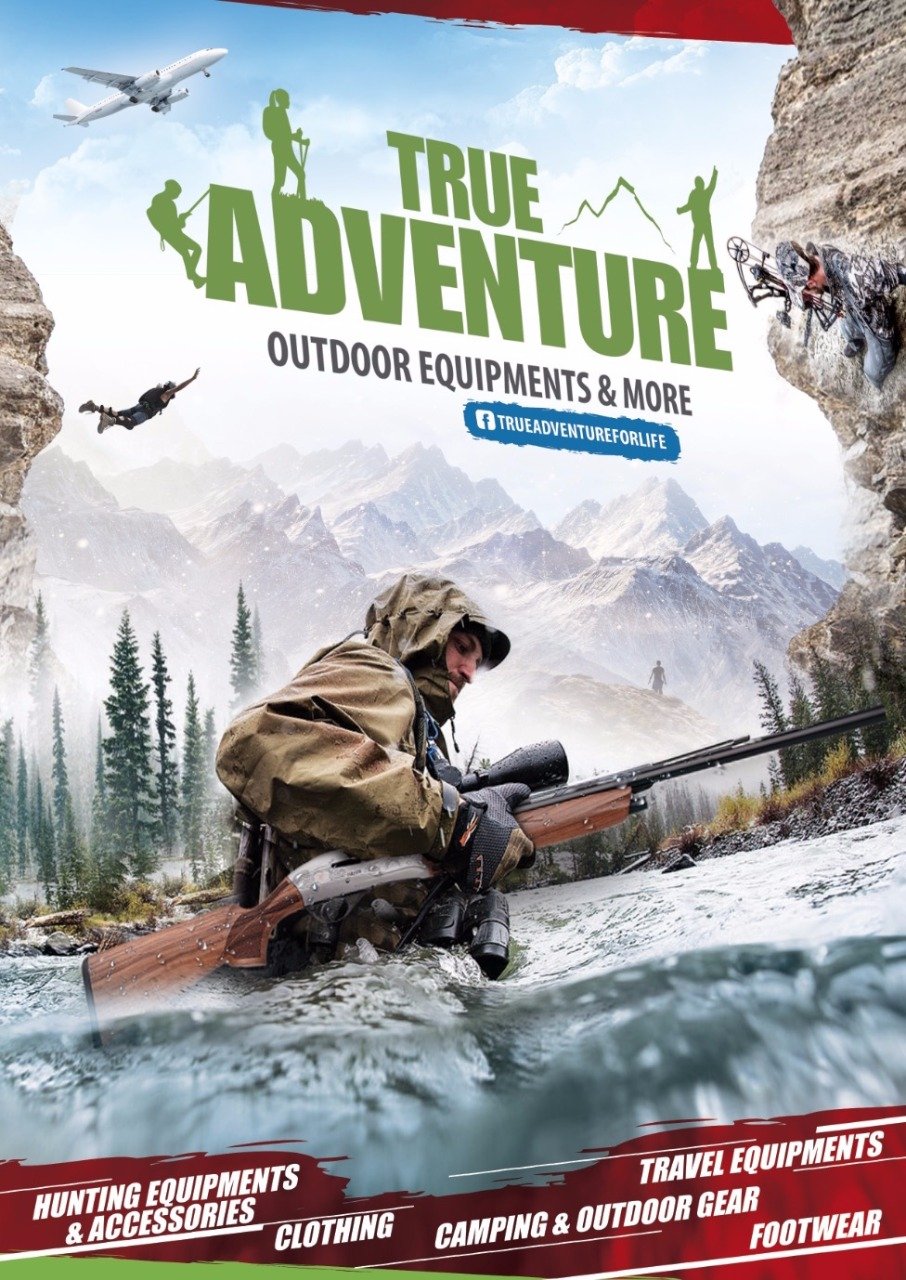 Couverture du catalogue imprimé True Adventure