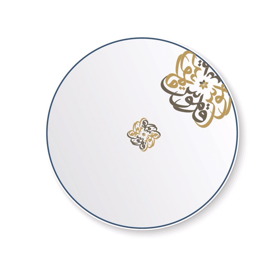 A third plate design.