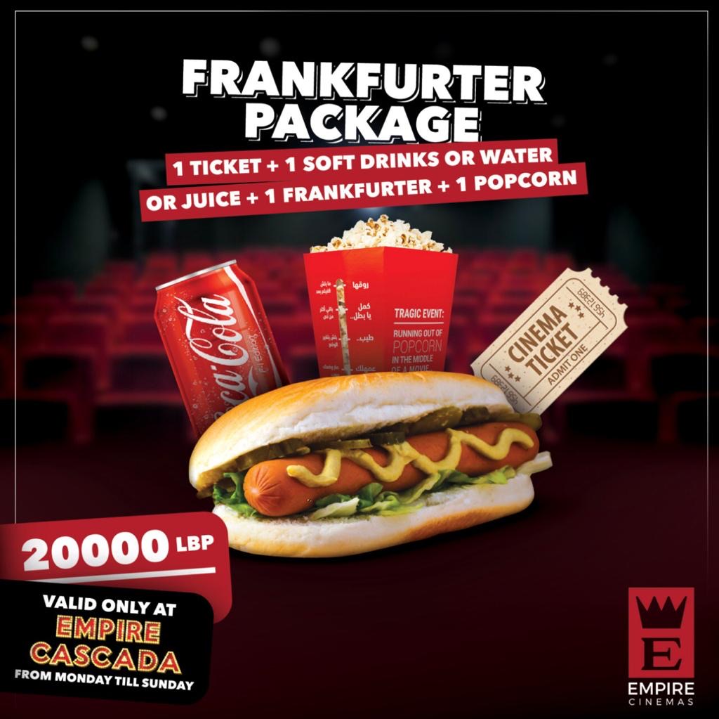 Frankfurter Package offer.