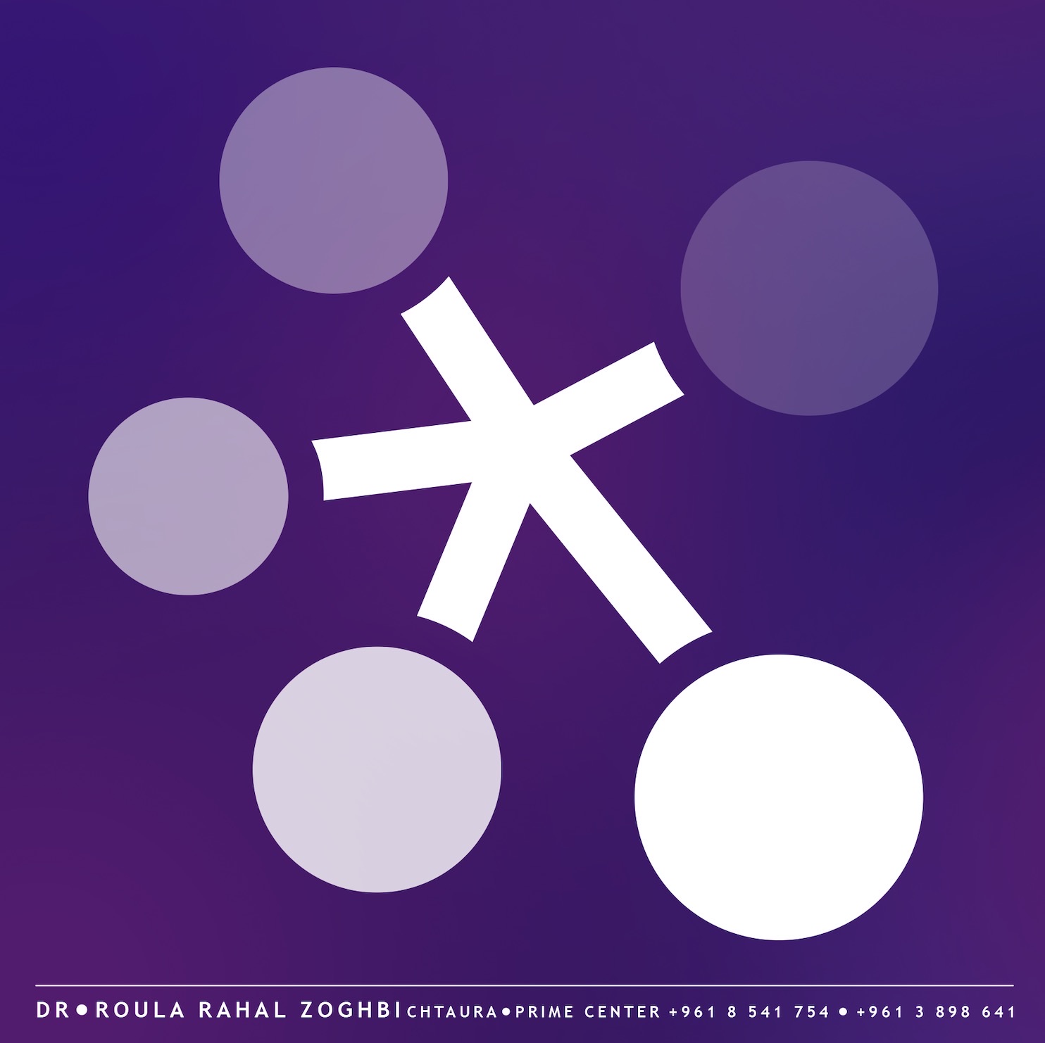 The clinic's abstract brand mark.