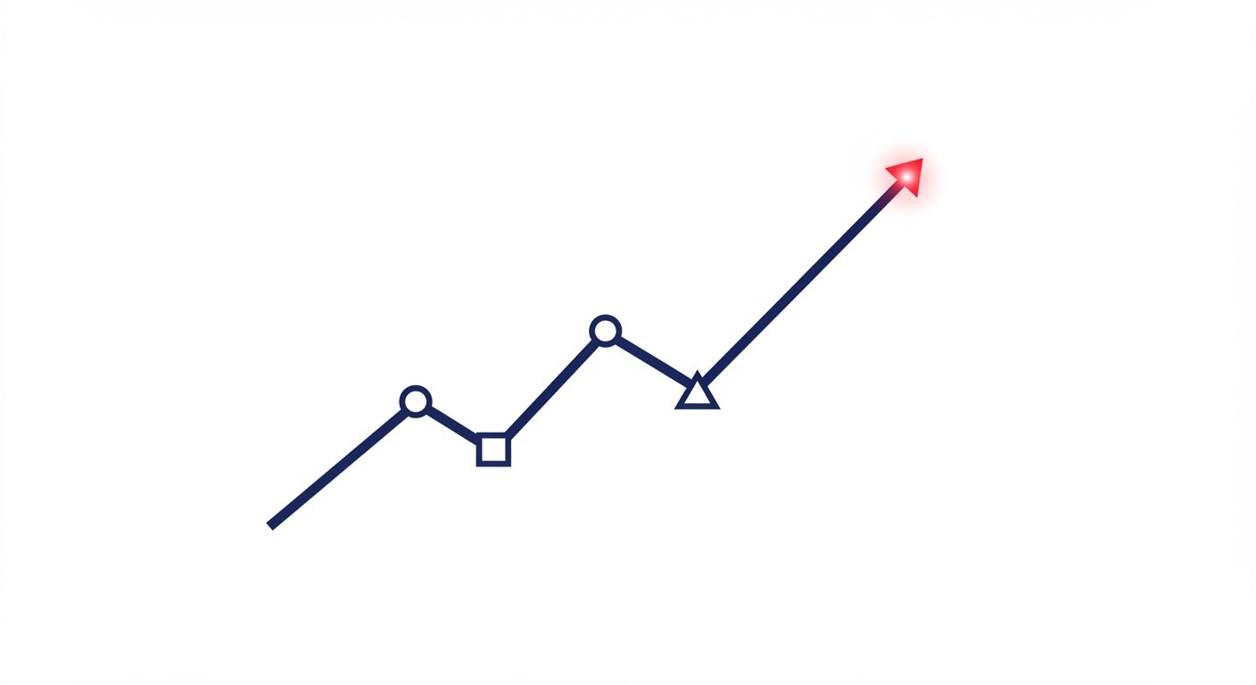 Illustration demonstrating A/B testing principles for webpage conversion rate optimization (CRO)